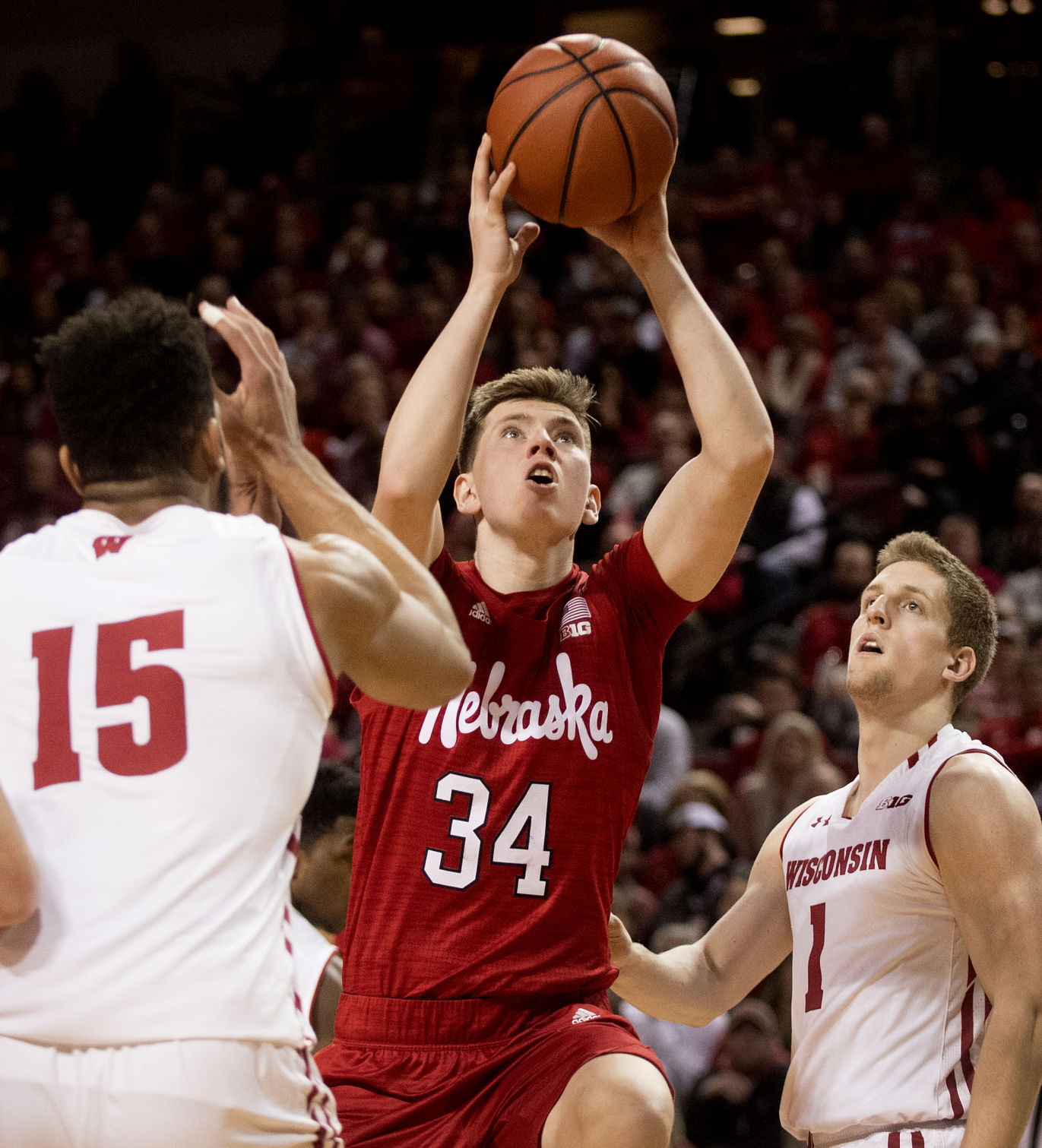Wisconsin vs. Nebraska, 1.29